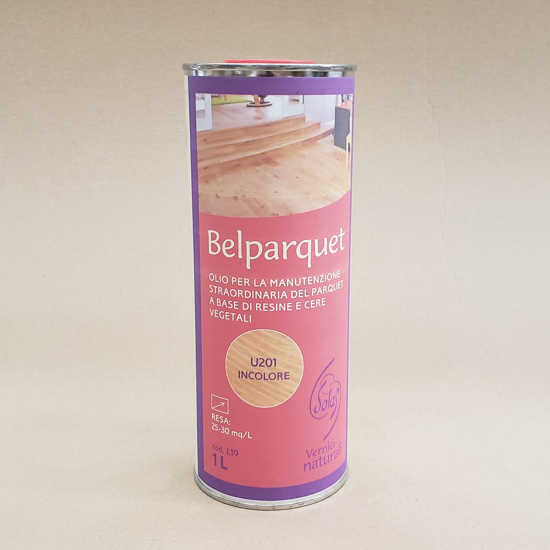 Olio manutenzione pavimenti in legno Belparquet - Wood Oil1 lt