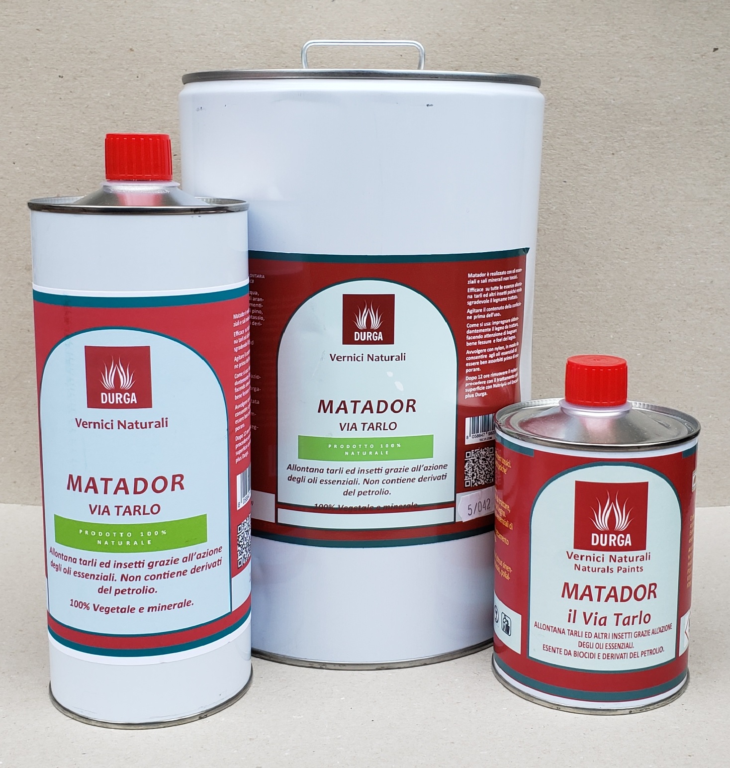 Antitarlo naturale per legno Matador 0.5lt