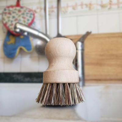 Spazzola ecologica per piatti e pentole Spazzola ecologica per pulizia piatti e pentole con fibre vegetali DURE